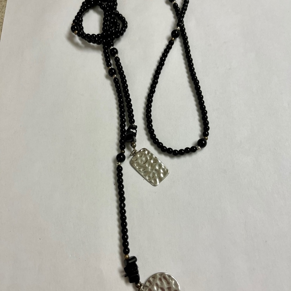 Silpada Sterling Silver Lariat Necklace. - Picture 5 of 6